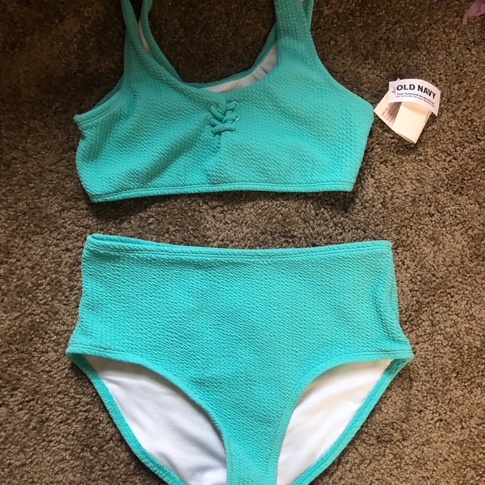 Old Navy Teal Bikini Set
